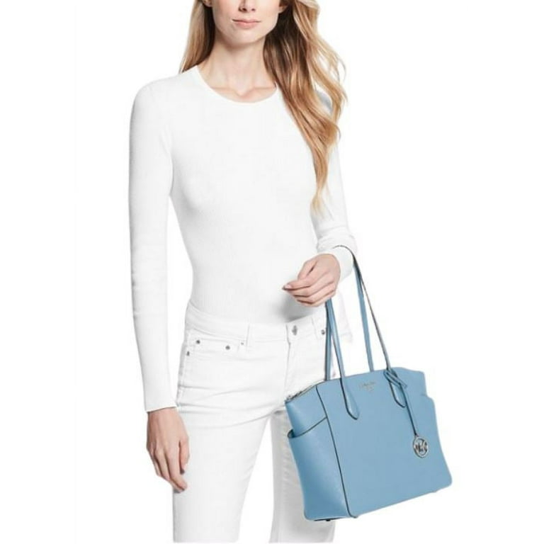  Michael Kors Marilyn Medium Top Zip Tote Chambray One Size :  Clothing, Shoes & Jewelry