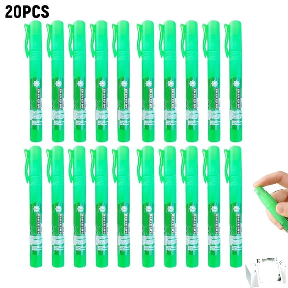 Identity Theft Protection Roller & Spray, Thermal Paper Eraser for Shipping Labels, Privacy Information Scraper & Correction Fluid Pen for Packages & Receipts, 10ml Multi-Pack (5/10/20 PCS)