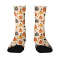 thumbnail image 3 of Halloween Socks for Men and Women Halloween Novelty Socks Halloween Crew Bulk Socks Colorful Pumpkin Bat Spider Socks for Adults Halloween Holiday Gifts, 3 of 6
