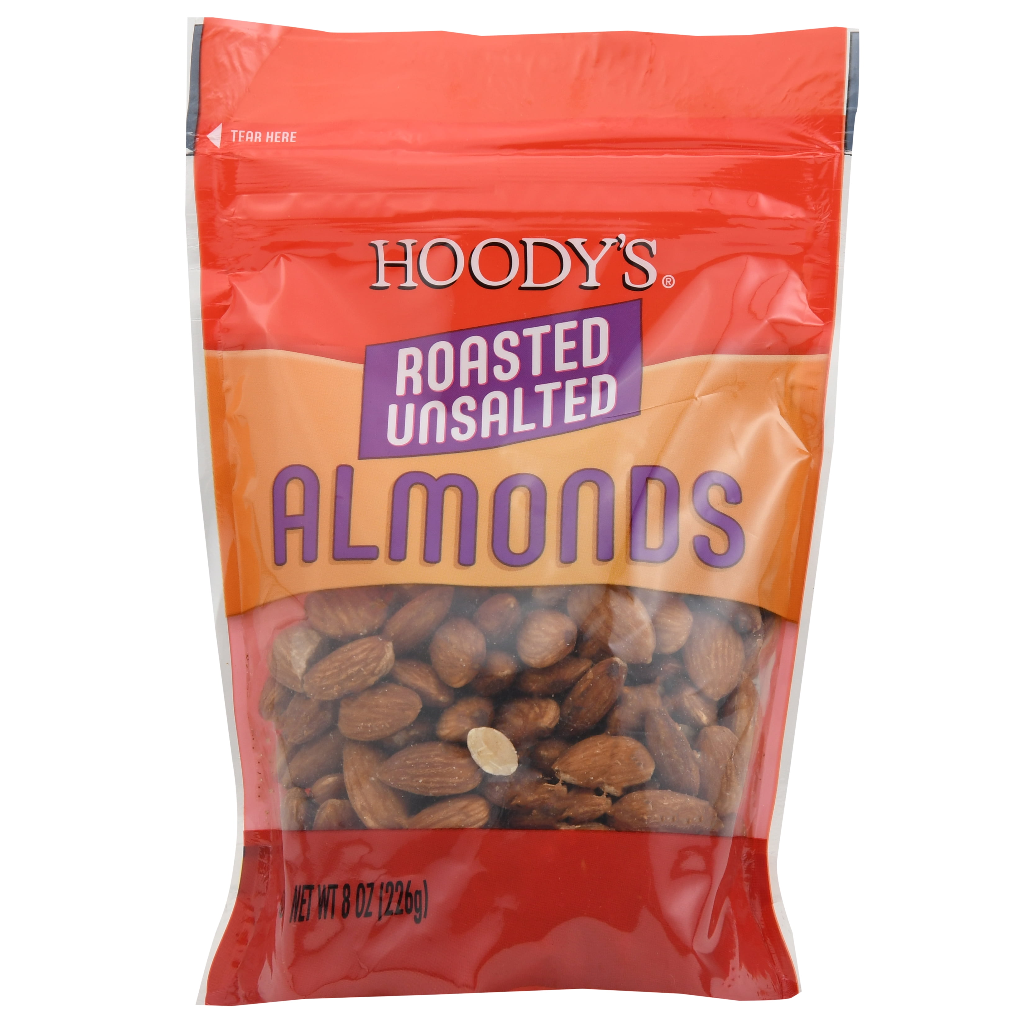 Almonds Roasted Unsalted Almonds, 8 Oz.