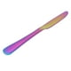 thumbnail image 4 of Cuchillo de acero inoxidable sin BPA, utensilio de cocina, vajilla para el hogar, restaurante, boda, colorido, 4 of 5