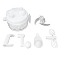 thumbnail image 2 of Hand Crank Food Chopper, Detachable Manual Food Chopper Stainless Steel Blade  For Kitchen, 2 of 8