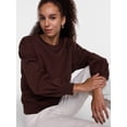 thumbnail image 5 of Scenario Women's and Women's Plus Crewneck Sweatshirt, Sizes XS-4X, 5 of 6