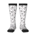 thumbnail image 2 of Lsque Funny Chicken Printed Crew Socks Men's Women's LightWeight Thin Casual Calf Socks ,Knee High Socks,Cotton Socks, 2 of 9