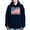 Navy, variant on CafePress - Land Of The Free Flag Hooded Sweatshirt - Pullover Hoodie, Classic & Comfortable Hooded Sweatshirt