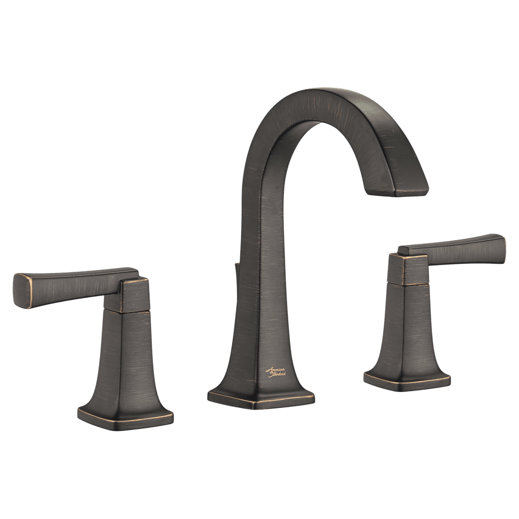 High Arch Oil Rubbed Bronze Widespread Bathroom Faucet – Rispa
