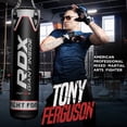 thumbnail image 3 of RDX Punch Bag 60LB,80LB, Leather Adult Punch Bag and Boxing Gloves, 5ft, Black, 3 of 8