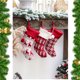 thumbnail image 5 of Calcetín de Navidad de punto, decoración, calcetín de Navidad, bocadillo de caramelo, bolsa colgante, decoración de adorno, regalo para niños, árbol de chimenea familiar Inevent HA009116-04, 5 of 6