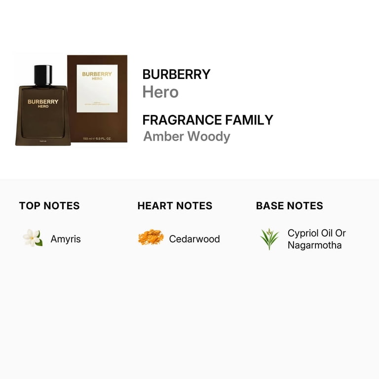 Burberry Men's Hero Parfum 5.0 oz Fragrances 3616304679438