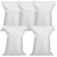thumbnail image 5 of Empty Sandbags, 3/5/10Pcs Heavy Duty Durable Plastic Empty Sand Bags Sacks, Large Capacity Woven Sandbags, Tear-Resistant & UV-Resistant Sand Bags for Flood Protection Barrier(White-10pcs,24.4x15.7"), 5 of 7