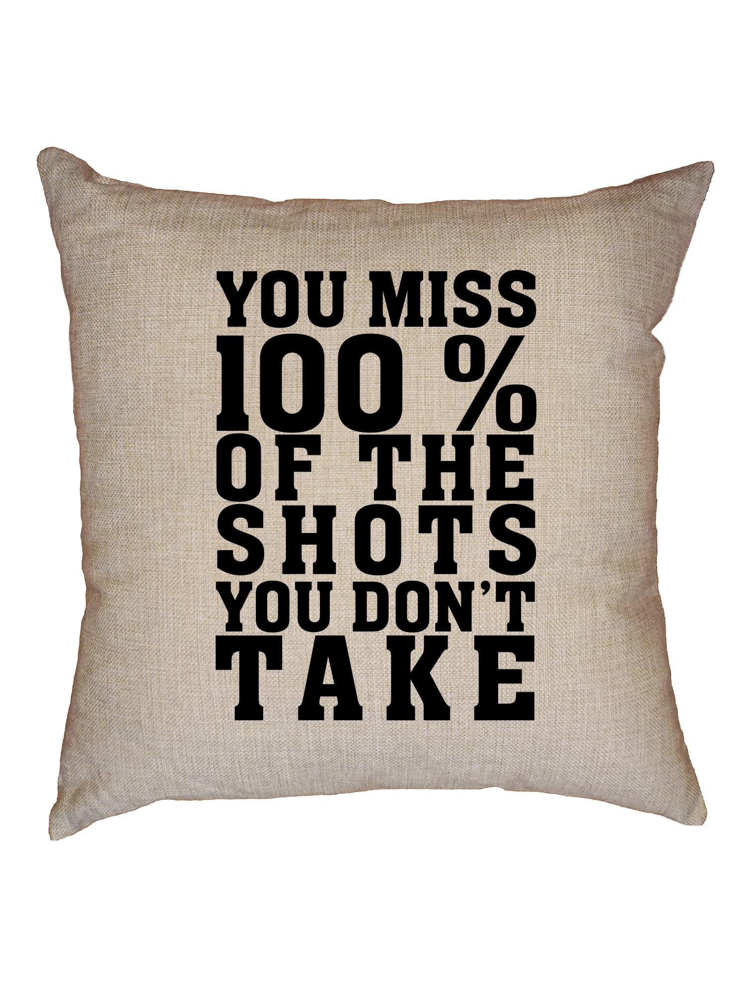 Funny Sport I'd Rather Be Playing Basketball Linen Cushion Cover Pillow 