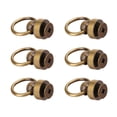 thumbnail image 2 of Remaches De Latón, Tachuelas De Bola Para Monedero, Remaches De Cuero, Producción DIY, Fácil De Instalar, 200 Juegos Para Carcasa De Teléfono Móvil Para Ropa OTVIAP Bronce, 2 of 8