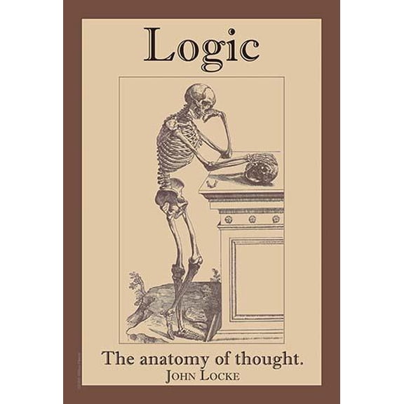 Logic - The Anatomy of Thought- Fine Art Canvas Print (20" x 30")