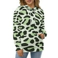 thumbnail image 4 of Animal Printing Leopard Men's Women Vintage 3D Hooded Sweatshirt - All-Season Loose Fit Streetwear, 4 of 6