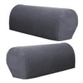 thumbnail image 4 of 4pcs Stretch Sofa Armrest Covers Couch Armchair Slipcover Protectors, 4 of 9