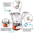 thumbnail image 5 of Ensemble de Cuisine de Camping, Orange, 13 Pcs Ensemble de Cuisine de Camping, Poêle en Aluminium pour 1-2 Personnes avec Réchaud de Camping Portable, pour Camping, Randonnée, Pêche, 5 of 5