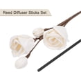 thumbnail image 3 of uxcell 102Pcs Reed Diffuser Sticks Set, Fiber Fragrance Flower Reed Diffuser Replacement Refill Sticks Flower Decor with Plastic Bottle for Home, Hotel, Office (Black), 3 of 6