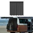thumbnail image 2 of Large Size Outdoor RV Trunk Sunshade Net Privacy Curtain Ventilation Protection, 2 of 6