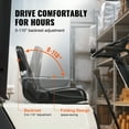 thumbnail image 3 of VEVOR Universal Forklift Seat Fold Down Forklift Seat with Adjustable Angle Back, 3 of 9
