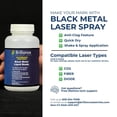 thumbnail image 5 of Black Metal Liquid Ready - Laser Marking Powder, 5 of 8