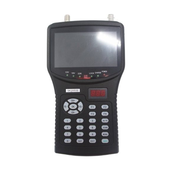 Sat Finder Hd Test Cctv Camera Lcd Backlight Button 4.3 Inch DVB-S/S2 Signal Test With Av Usb SK2055E Mpeg4 ,Outdoor Work