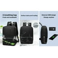 thumbnail image 6 of Miogawg Laptop Backpack For Men Women, Travel Business Backpack With Usb Charging Port And Anti Theft Pocket, For College Work Office, Fits 15.6 Inch Notebook, 6 of 6