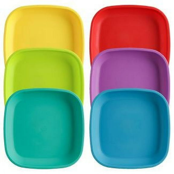 Re-Play Flat Plates - Colorwheel - 6pk