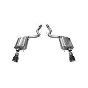 Corsa Performance 14329BLK Touring Axle-Back Exhaust System Fits 15-17 Mustang Fits select: 2015-2017 FORD MUSTANG GT
