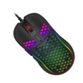 thumbnail image 4 of axGear USB Gaming Mouse Souris à Lumière DEL RVB 7200 DPI Optique à Lumière Noire, 4 of 4