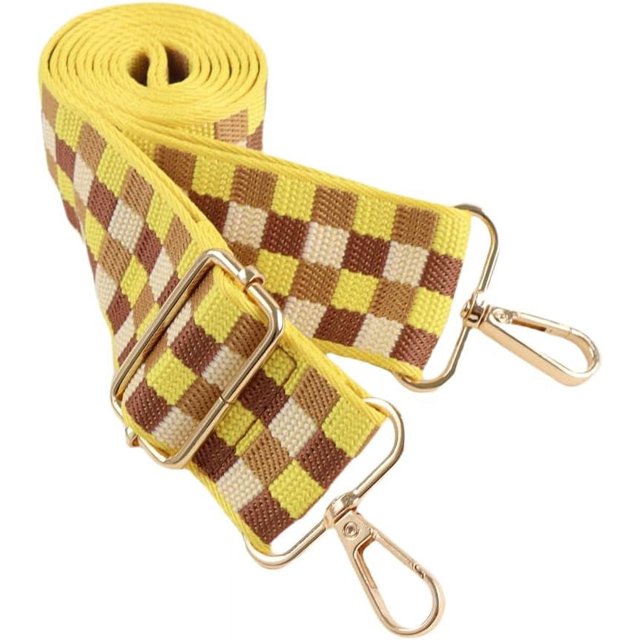 LinYooLi Bandoulière de Remplacement Réglable, Sangles de Bagage, Ceinture Bandoulière en Toile pour Sac à Main, Sangle de Sac à Main pour Femmes (Style A 119)
