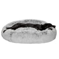 thumbnail image 1 of Cama Donut para Perro Furhaven Mist Gray XL Calmante con Cubierta Lavable Desmontable, 1 of 10