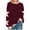 Wine Shirts, variant on Htigea Women Oversized Sweatshirts Striped Color Block Long Sleeve Crew Neck Tops Casual Loose Pullover Y2K Shirts Light Blue S