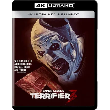 Terrifier 3 [New 4K UHD ] 4K Mastering, Sign Language, Subtitled