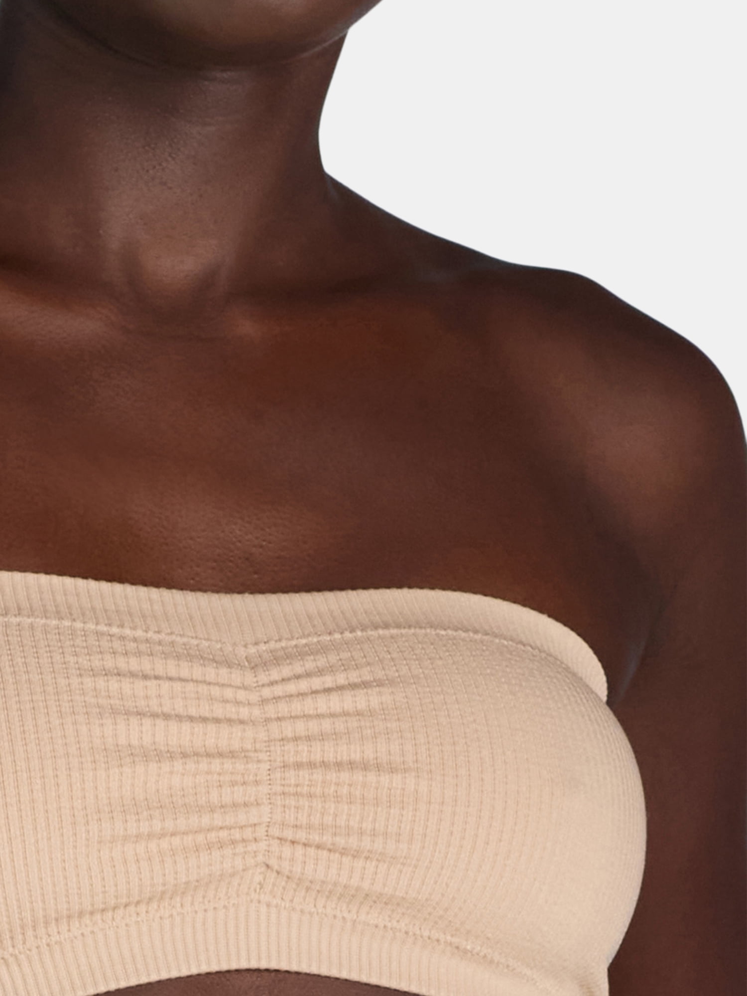 No Boundaries Seamless Bandeau Bra, Women's and Women's Plus, Sizes XS-3XL