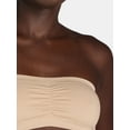 thumbnail image 2 of No Boundaries Women's Seamless Bandeau Bra, Sizes XS-XXXL, 2 of 10