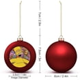 thumbnail image 2 of Simpsons Christmas Balls Ornaments Decoration Xmas Tree Hanging Ornament Pendant for Home Indoor Holiday Party Decor 1PCS, 2 of 8