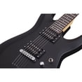 thumbnail image 2 of Schecter C-6 Deluxe Series Electric Guitar - Satin Black, 2 of 6