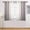 Brown, variant on Hgallory Faux Grommet Gradient Semi Sheer Window Curtain, Light Filtering Voile Curtains for Bedroom Kitchen Home Decoration Window Treatment, 1 Panel, 52"x63", Black
