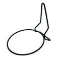 thumbnail image 1 of Soporte de maceta DYNWAVEMX soporte de suspensión para jardinera de metal 15cm, 1 of 7