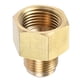 thumbnail image 4 of Adaptador de Rosca Macho SAE Flare Uxcell SAE Flare Rosca Hembra Conector de Tubo de Latón 1/2 SAE a 5/8 SAE 1, 4 of 5