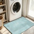 Light Blue Door Mat Indoor/Outdoor Entrance, Non Slip Welcome Floor ...