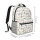 thumbnail image 2 of Easygdp Summer Floral Mochila Ergonómica Versátil para Laptop - Múltiples Bolsillos, Correas Ajustables, Unisex para Escuela, Viajes y Actividades al Aire Libre-One Size, 2 of 5