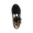 thumbnail image 5 of Badgley Mischka Little Kids Girls Block Medium Heel Dress Shoes - Black Glitter , 5, 5 of 7