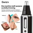 thumbnail image 5 of GERTZY 4 In 1 Rechargeable Men's Electric Nose Beard Eyebrows Hair Trimmer Painless Women Trimming Side Burns Eyebrows Beard Hair Clipper Cut Shaver H, 5 of 5