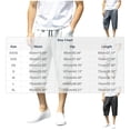 thumbnail image 3 of Men's Long Athletic Shorts 13'' Quick Dry Workout Running Capri Pants Loose Fit Lightweight Sports Gym Basketball Shorts with Pockets Gray, 3 of 6