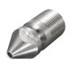 thumbnail image 1 of Kenally Boquilla de arandela de acero inoxidable para alcantarillado, hilo de dragado, limpiador de superficies, manguera de chorro, herramienta de Artesanía 3/8 Kenally TO010570-02B, 1 of 6