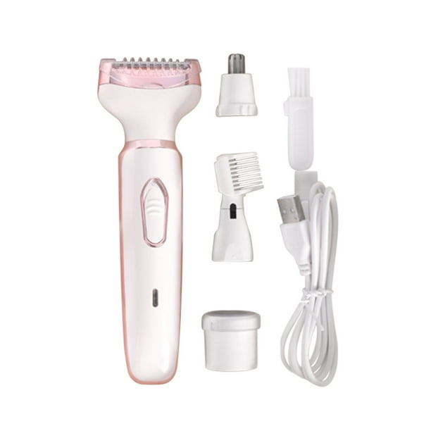 Depilación facial recargable para mujeres, depiladora facial, recortadora de pelo de nariz Irfora Depilación Facial