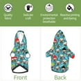 thumbnail image 6 of Haiem Christmas Hat Cute French Bulldog for Winter Dog Hoodie Sweatshirts with Pockets Warm Dog Clothes for Small Dogs Chihuahua-Medium, 6 of 7