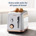 thumbnail image 4 of Tostador 2 Rebanadas Oster Rose Gold Metropolitan Collection, 4 of 5