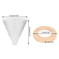 thumbnail image 3 of Reusable Glass Coffee Filter, Coffee Maker Funnel, Kettle Accessories, Clear, 3 of 4